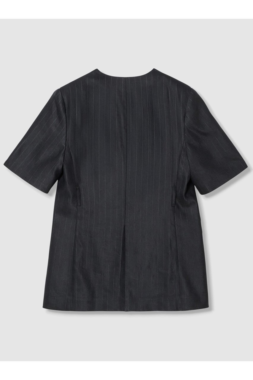 【アルアバイル/allureville】のNALYAハーフスリーブジャケット 人気、トレンドファッション・服の通販 founy(ファニー) 　ファッション　Fashion　レディースファッション　Fashion for Women　アウター　Coat / Outerwear Collection　レディースジャケット・軽アウター　Jackets　おすすめ　Recommended / Our Picks　イタリア　Italy　インナー　Innerwear　サテン　Satin, Glossy Fabric　ジャケット　Jacket, Outerwear　スリーブ　Sleeve, Long Sleeve / Short Sleeve　デニム　Denim, Jeans Material　ハーフ　Half, Half-Length　ミドル　Middle Length, Mid Height　夏　Summer　春　Spring　S/S・春夏　SS, Spring/Summer, Warm Season　羽織　Haori, Light Jacket　other-2|ID: prp329100004497685 ipo3291000000035724419