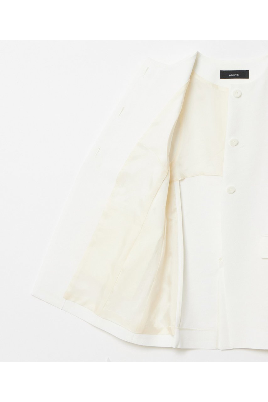 【アルアバイル/allureville】のリネン混ジレ 人気、トレンドファッション・服の通販 founy(ファニー) 　ファッション　Fashion　レディースファッション　WOMEN　アウター　Coat Outerwear　ジャケット　Jackets　おすすめ　Recommend　ジャケット　Jacket　セットアップ　Set Up　デニム　Denim　ベスト　Vest　リネン　Linen　夏　Summer　NEW・新作・新着・新入荷　New Arrivals　春　Spring　S/S・春夏　Ss・Spring/Summer　other-5|ID: prp329100004497686 ipo3291000000031729108