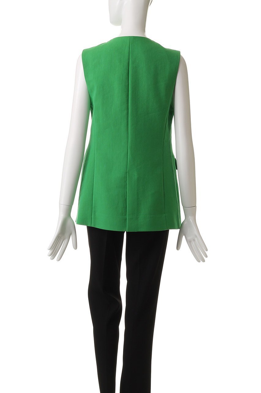 【アルアバイル/allureville】のリネン混ジレ 人気、トレンドファッション・服の通販 founy(ファニー) 　ファッション　Fashion　レディースファッション　Fashion for Women　アウター　Coat / Outerwear Collection　レディースジャケット・軽アウター　Jackets　おすすめ　Recommended / Our Picks　ジャケット　Jacket, Outerwear　セットアップ　Set-Up, Coordinated Outfit　デニム　Denim, Jeans Material　ベスト　Vest, Waistcoat　リネン　Linen, Linen Fabric　再入荷　Restock / Back in Stock　夏　Summer　春　Spring　S/S・春夏　SS, Spring/Summer, Warm Season　other-4|ID: prp329100004497686 ipo3291000000035054254