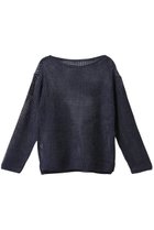 【アルアバイル/allureville】のリネンコードメッシュプルオーバー ネイビー|ID: prp329100004497688 ipo3291000000032707428