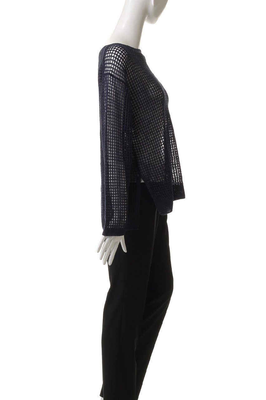 【アルアバイル/allureville】のリネンコードメッシュプルオーバー 人気、トレンドファッション・服の通販 founy(ファニー) 　ファッション　Fashion　レディースファッション　Fashion for Women　トップス・カットソー　Cut & Sew Tops　ニット　Knit Tops & Sweaters　カジュアルプルオーバー・ニットトップス　Pullovers & Knit Tops / Casual Pullovers　インナー　Innerwear　スリット　Slit, Slit Detail　ヘムライン　Hemline, Bottom Cut　メッシュ　Mesh, Net Fabric　リネン　Linen, Linen Fabric　再入荷　Restock / Back in Stock　夏　Summer　春　Spring　S/S・春夏　SS, Spring/Summer, Warm Season　other-3|ID: prp329100004497688 ipo3291000000035054349