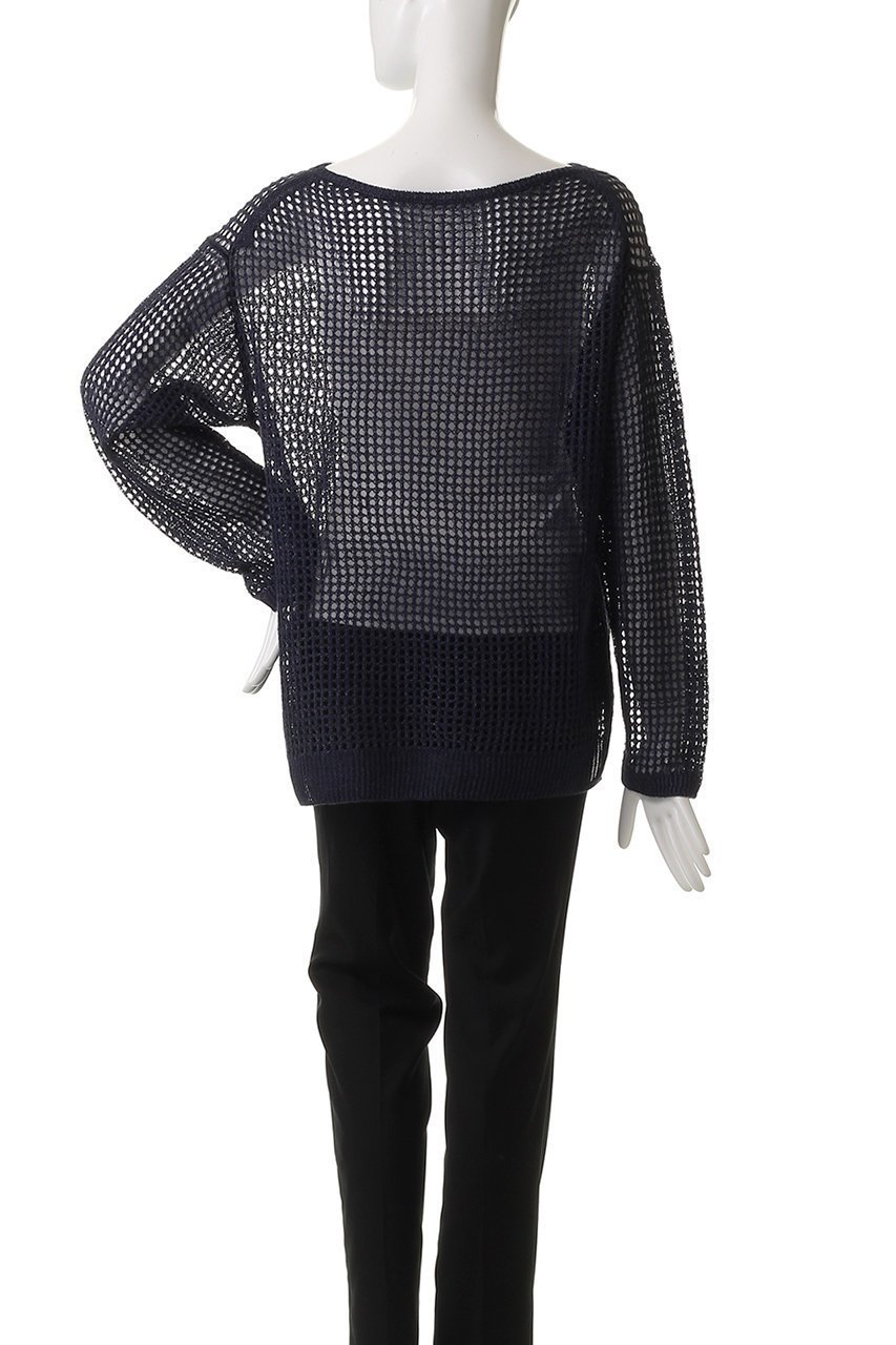 【アルアバイル/allureville】のリネンコードメッシュプルオーバー 人気、トレンドファッション・服の通販 founy(ファニー) 　ファッション　Fashion　レディースファッション　Fashion for Women　トップス・カットソー　Cut & Sew Tops　ニット　Knit Tops & Sweaters　カジュアルプルオーバー・ニットトップス　Pullovers & Knit Tops / Casual Pullovers　インナー　Innerwear　スリット　Slit, Slit Detail　ヘムライン　Hemline, Bottom Cut　メッシュ　Mesh, Net Fabric　リネン　Linen, Linen Fabric　再入荷　Restock / Back in Stock　夏　Summer　春　Spring　S/S・春夏　SS, Spring/Summer, Warm Season　other-4|ID: prp329100004497688 ipo3291000000035054350