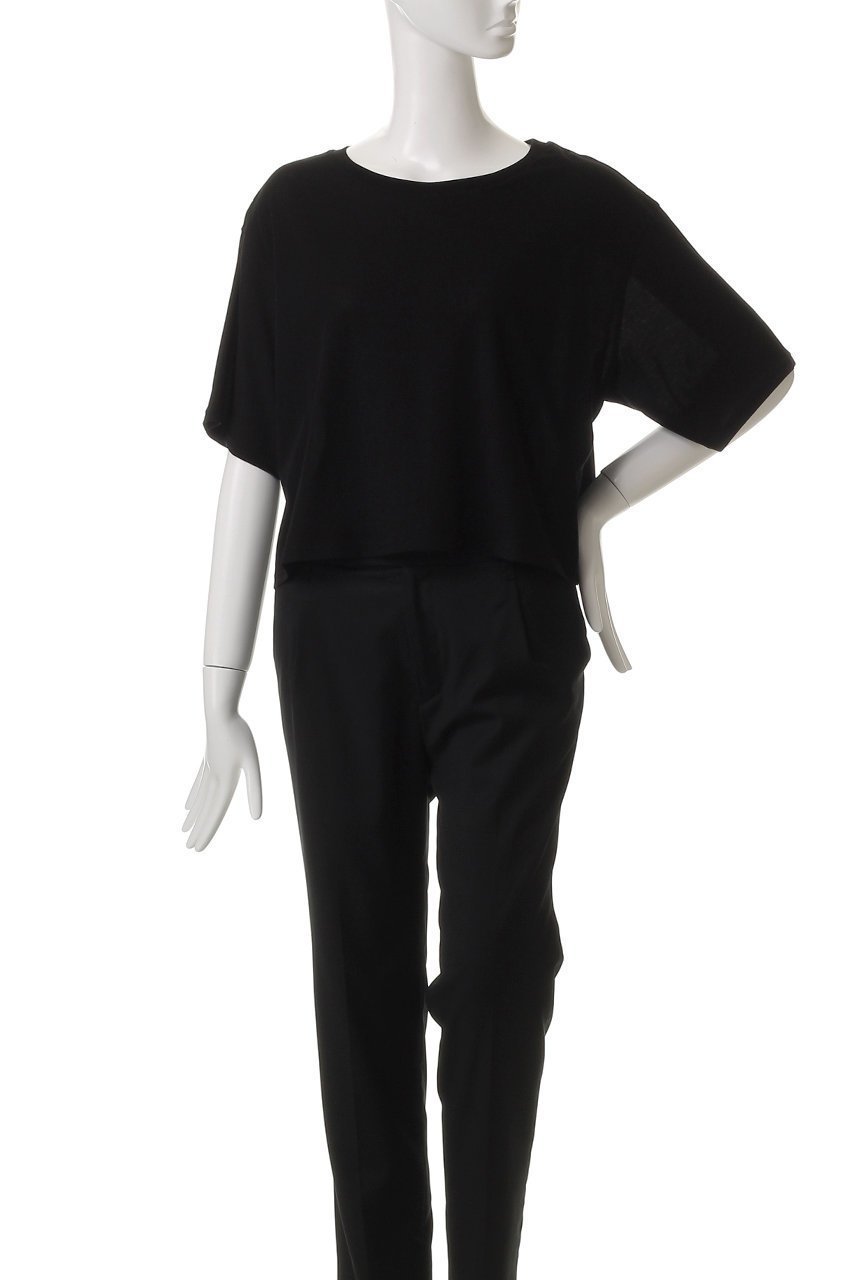 【アルアバイル/allureville】のクロップT 人気、トレンドファッション・服の通販 founy(ファニー) 　ファッション　Fashion　レディースファッション　Fashion for Women　トップス・カットソー　Cut & Sew Tops　シャツ・ブラウス・オフィスカジュアル　Elegant Blouses & Button-Ups　ロングTシャツ・Tシャツ　Longline T-Shirts & Tees　カットソー・ベーシックTシャツ　Cut-and-Sewn Tops / Stretch Tees & Basics　クロップド　Cropped, Short Length　ショート　Short, Short Length　シンプル　Simple, Minimal　スリーブ　Sleeve, Long Sleeve / Short Sleeve　トレンド　Trend, Trending Now　バランス　Balance, Style Balance　再入荷　Restock / Back in Stock　other-2|ID: prp329100004497689 ipo3291000000035054357