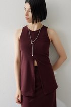 【ウィムガゼット/Whim Gazette】の〈水着〉タンクトップ 人気、トレンドファッション・服の通販 founy(ファニー) ファッション Fashion レディースファッション Ladies' Fashion Online 水着 Swimwear 水着 Swimwear アメリカン American イタリア Italy ストレッチ Stretch スポーツ Sports スリット Slit スリーブ Sleeve タンク Tank フロント Front 夏 Summer 水着 Swimsuit thumbnail ボルドー|ID: prp329100004497694 ipo3291000000032523719