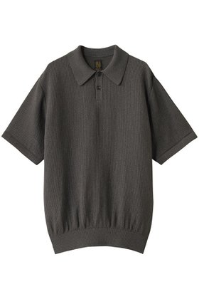 【バトナー/BATONER / MEN】の【MEN】OX サマーニットポロショートスリーブ 人気、トレンドファッション・服の通販 founy(ファニー) ファッション Fashion メンズファッション Fashion for Men トップス・カットソー Cut & Sew Tops ニット・セーター / 定番トップス Knit Tops & Sweaters シアー Sheer, See-Through ショート Short, Short Length スリーブ Sleeve, Long Sleeve / Short Sleeve デニム Denim, Jeans Material ボトム Bottoms, Lower Wear 夏 Summer |ID:prp329100004497698