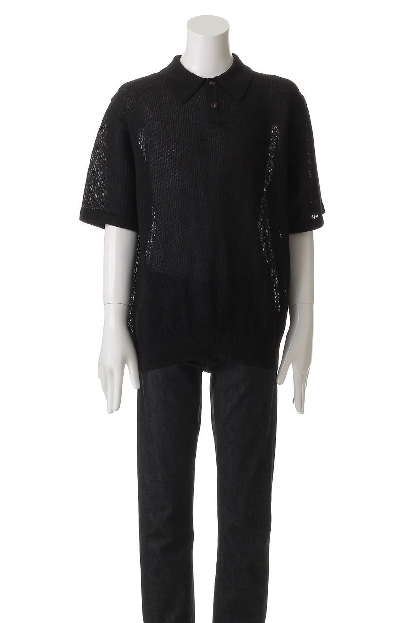 【バトナー/BATONER / MEN】の【MEN】OX サマーニットポロショートスリーブ 人気、トレンドファッション・服の通販 founy(ファニー) 　ファッション　Fashion　メンズファッション　Fashion for Men　トップス・カットソー　Cut & Sew Tops　ニット・セーター / 定番トップス　Knit Tops & Sweaters　シアー　Sheer, See-Through　ショート　Short, Short Length　スリーブ　Sleeve, Long Sleeve / Short Sleeve　デニム　Denim, Jeans Material　ボトム　Bottoms, Lower Wear　夏　Summer　other-2|ID: prp329100004497698 ipo3291000000032924995
