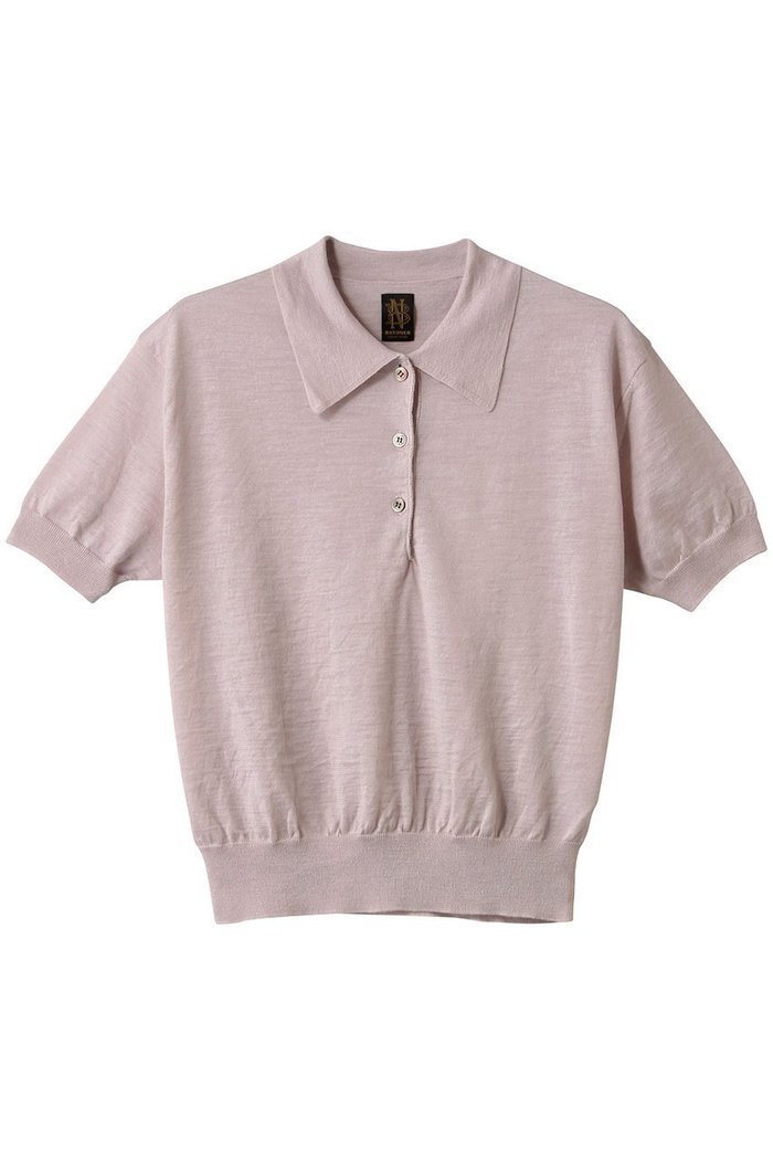【バトナー/BATONER】のCHOMA ポロショートスリーブ インテリア・キッズ・メンズ・レディースファッション・服の通販 founy(ファニー) https://founy.com/ ファッション Fashion レディースファッション Fashion for Women トップス・カットソー Cut & Sew Tops ニット Knit Tops & Sweaters カジュアルプルオーバー・ニットトップス Pullovers & Knit Tops / Casual Pullovers スリム Slim, Slim Fit 夏 Summer |ID: prp329100004497699 ipo3291000000032925027