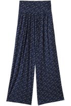 【スリー ドッツ/three dots】のトラベルライン フォールドオーバーパンツ ブルーマルチ|ID: prp329100004497709 ipo3291000000035418713