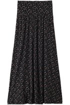 【スリー ドッツ/three dots】のトラベルライン フォールドオーバー スカート ブラックマルチ|ID: prp329100004497710 ipo3291000000032846624