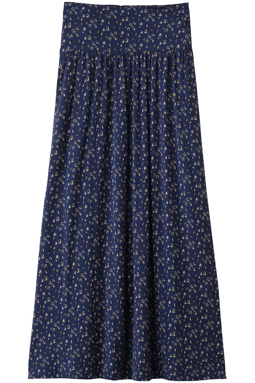 【スリー ドッツ/three dots】のトラベルライン フォールドオーバー スカート インテリア・キッズ・メンズ・レディースファッション・服の通販 founy(ファニー) 　ファッション　Fashion　レディースファッション　Fashion for Women　スカート　Skirts　ロングスカート　Long Skirts / Maxi & Midi Skirts　シンプル　Simple, Minimal　トラベル　Travel, Travel Gear　ロング　Long, Long-Length　旅行　Travel　ブルーマルチ|ID: prp329100004497710 ipo3291000000032846630