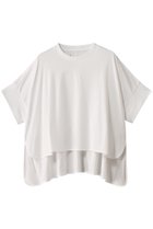【スリー ドッツ/three dots】のミルキージャージー ワイドTシャツ 人気、トレンドファッション・服の通販 founy(ファニー) ファッション Fashion レディースファッション Fashion for Women トップス・カットソー Cut & Sew Tops シャツ・ブラウス・オフィスカジュアル Elegant Blouses & Button-Ups ロングTシャツ・Tシャツ Longline T-Shirts & Tees カットソー・ベーシックTシャツ Cut-and-Sewn Tops / Stretch Tees & Basics なめらか Smooth, Silky Texture ショート Short, Short Length スリーブ Sleeve, Long Sleeve / Short Sleeve ドレープ Drape, Draping Fabric ハーフ Half, Half-Length ヘムライン Hemline, Bottom Cut ワイド Wide, Wide Fit thumbnail スノーホワイト|ID: prp329100004497712 ipo3291000000032850002