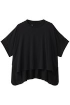 【スリー ドッツ/three dots】のミルキージャージー ワイドTシャツ ブラック|ID: prp329100004497712 ipo3291000000035809981