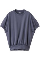 【スリー ドッツ/three dots】のセラミックテリー コクーントップス 人気、トレンドファッション・服の通販 founy(ファニー) ファッション Fashion レディースファッション Fashion for Women トップス・カットソー Cut & Sew Tops シャツ・ブラウス・オフィスカジュアル Elegant Blouses & Button-Ups ロングTシャツ・Tシャツ Longline T-Shirts & Tees カットソー・ベーシックTシャツ Cut-and-Sewn Tops / Stretch Tees & Basics カットソー Cut and Sewn Top ショート Short, Short Length シルケット Silket, Silky Cotton スウェット / スエット Sweatshirt, Sweatwear スリーブ Sleeve, Long Sleeve / Short Sleeve エレガント 上品 Elegant thumbnail ナイトシャドウブルー|ID: prp329100004497716 ipo3291000000032850104