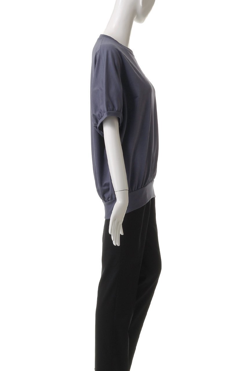 【スリー ドッツ/three dots】のセラミックテリー コクーントップス 人気、トレンドファッション・服の通販 founy(ファニー) 　ファッション　Fashion　レディースファッション　Fashion for Women　トップス・カットソー　Cut & Sew Tops　シャツ・ブラウス・オフィスカジュアル　Elegant Blouses & Button-Ups　ロングTシャツ・Tシャツ　Longline T-Shirts & Tees　カットソー・ベーシックTシャツ　Cut-and-Sewn Tops / Stretch Tees & Basics　カットソー　Cut and Sewn Top　ショート　Short, Short Length　シルケット　Silket, Silky Cotton　スウェット / スエット　Sweatshirt, Sweatwear　スリーブ　Sleeve, Long Sleeve / Short Sleeve　エレガント 上品　Elegant　other-3|ID: prp329100004497716 ipo3291000000032850116