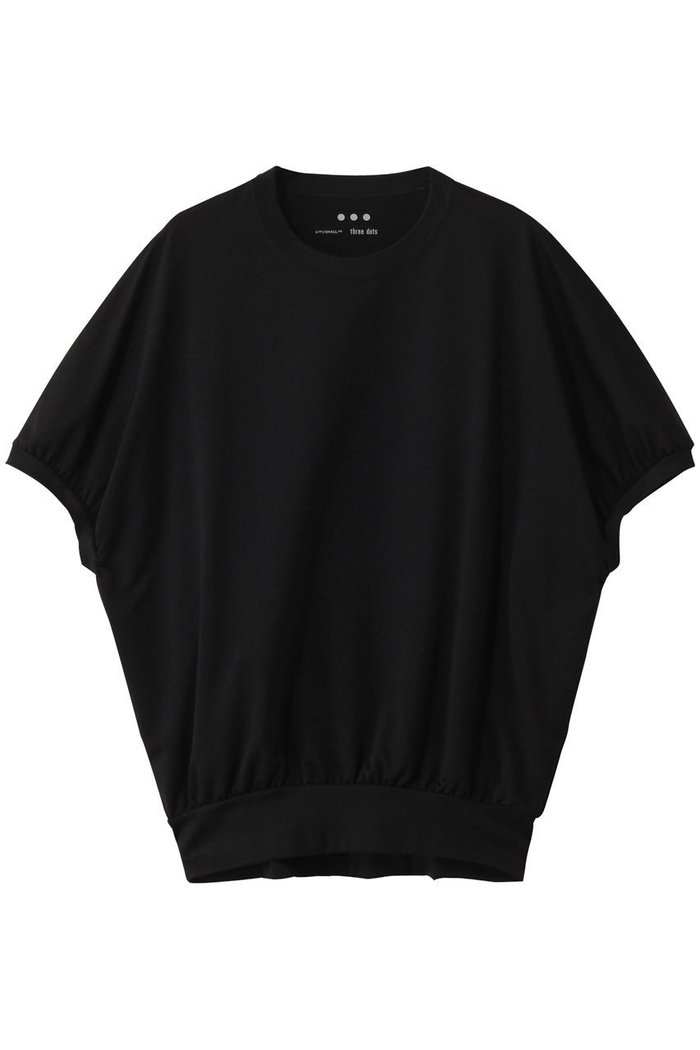 【スリー ドッツ/three dots】のセラミックテリー コクーントップス インテリア・キッズ・メンズ・レディースファッション・服の通販 founy(ファニー) https://founy.com/ ファッション Fashion レディースファッション Fashion for Women トップス・カットソー Cut & Sew Tops シャツ・ブラウス・オフィスカジュアル Elegant Blouses & Button-Ups ロングTシャツ・Tシャツ Longline T-Shirts & Tees カットソー・ベーシックTシャツ Cut-and-Sewn Tops / Stretch Tees & Basics カットソー Cut and Sewn Top ショート Short, Short Length シルケット Silket, Silky Cotton スウェット / スエット Sweatshirt, Sweatwear スリーブ Sleeve, Long Sleeve / Short Sleeve エレガント 上品 Elegant |ID: prp329100004497716 ipo3291000000036007019