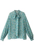 【ブラミンク/BLAMINK】のシルクフラワーリボンブラウス 人気、トレンドファッション・服の通販 founy(ファニー) ファッション Fashion レディースファッション WOMEN トップス・カットソー Tops/Tshirt シャツ/ブラウス Shirts/Blouses シアー Sheer シルク Silk スリーブ Sleeve トレンド Trend フェミニン Feminine フラワー Flower プリント Print ラグジュアリー Luxury リボン Ribbon ロング Long エレガント 上品 Elegant 夏 Summer NEW・新作・新着・新入荷 New Arrivals 春 Spring S/S・春夏 Ss・Spring/Summer |ID:prp329100004497717
