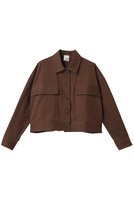【サードマガジン/THIRD MAGAZINE】の【cus】コットンボクシージャケット 人気、トレンドファッション・服の通販 founy(ファニー) ファッション Fashion レディースファッション Fashion for Women アウター Coat / Outerwear Collection レディースジャケット・軽アウター Jackets ショート Short, Short Length ジャケット Jacket, Outerwear トレンド Trend, Trending Now フラップ Flap, Flap Pocket ポケット Pocket, Pocket Detail |ID:prp329100004497725