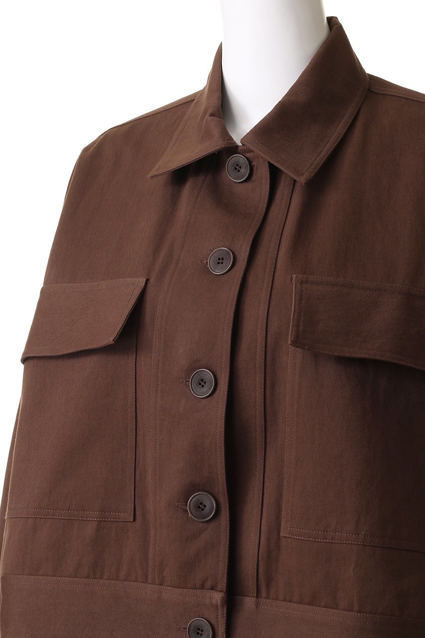 【サードマガジン/THIRD MAGAZINE】の【cus】コットンボクシージャケット 人気、トレンドファッション・服の通販 founy(ファニー) 　ファッション　Fashion　レディースファッション　Fashion for Women　アウター　Coat / Outerwear Collection　レディースジャケット・軽アウター　Jackets　ショート　Short, Short Length　ジャケット　Jacket, Outerwear　トレンド　Trend, Trending Now　フラップ　Flap, Flap Pocket　ポケット　Pocket, Pocket Detail　再入荷　Restock / Back in Stock　other-5|ID: prp329100004497725 ipo3291000000032707666
