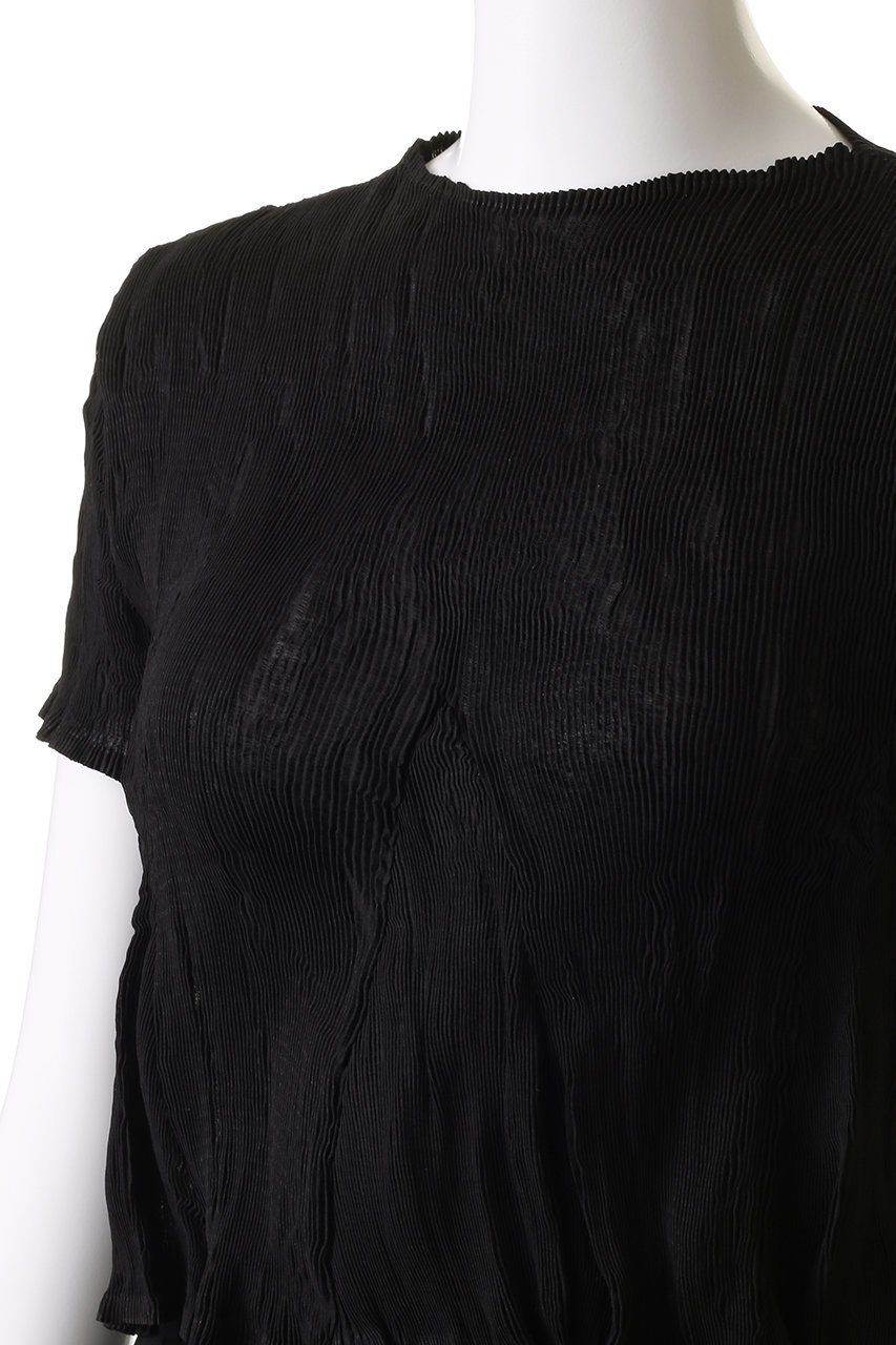 【サードマガジン/THIRD MAGAZINE】の【Gongdid Design】ウェービークロップドトップ 人気、トレンドファッション・服の通販 founy(ファニー) 　ファッション　Fashion　レディースファッション　Fashion for Women　トップス・カットソー　Cut & Sew Tops　シャツ・ブラウス・オフィスカジュアル　Elegant Blouses & Button-Ups　おすすめ　Recommended / Our Picks　ショート　Short, Short Length　シンプル　Simple, Minimal　スリーブ　Sleeve, Long Sleeve / Short Sleeve　セットアップ　Set-Up, Coordinated Outfit　プリーツ　Pleats, Pleated　ランダム　Random, Irregular　旅行　Travel　other-5|ID: prp329100004497727 ipo3291000000032707688