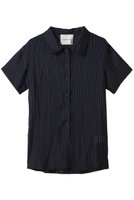 【サードマガジン/THIRD MAGAZINE】の【Gongdid Design】オーガンジープリーツブラウス 人気、トレンドファッション・服の通販 founy(ファニー) ファッション Fashion レディースファッション Fashion for Women トップス・カットソー Cut & Sew Tops シャツ・ブラウス・オフィスカジュアル Elegant Blouses & Button-Ups おすすめ Recommended / Our Picks ショート Short, Short Length シンプル Simple, Minimal ストライプ Stripe, Striped Pattern スリーブ Sleeve, Long Sleeve / Short Sleeve プリーツ Pleats, Pleated 旅行 Travel |ID:prp329100004497728