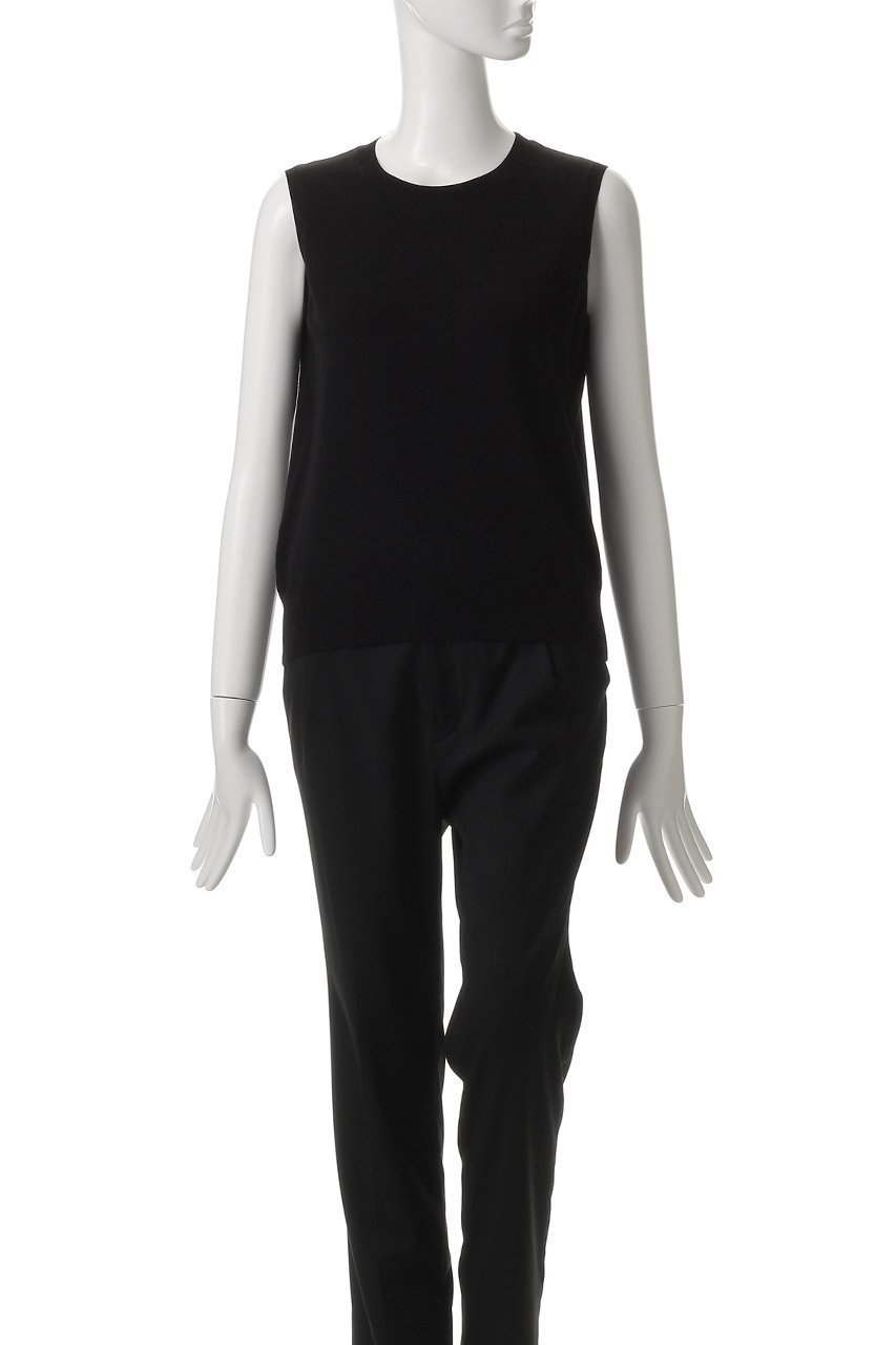 【アナイ/ANAYI】のシルクコットンボックスノースリーブ 人気、トレンドファッション・服の通販 founy(ファニー) 　ファッション　Fashion　レディースファッション　Fashion for Women　トップス・カットソー　Cut & Sew Tops　ニット　Knit Tops & Sweaters　キャミソール&ノースリーブ　Camisoles & Sleeveless Tops　カジュアルプルオーバー・ニットトップス　Pullovers & Knit Tops / Casual Pullovers　なめらか　Smooth, Silky Texture　シルク　Silk, 100% Silk　シンプル　Simple, Minimal　デニム　Denim, Jeans Material　ノースリーブ　Sleeveless, No-Sleeve　ボトム　Bottoms, Lower Wear　夏　Summer　春　Spring　S/S・春夏　SS, Spring/Summer, Warm Season　other-2|ID: prp329100004497730 ipo3291000000032924853