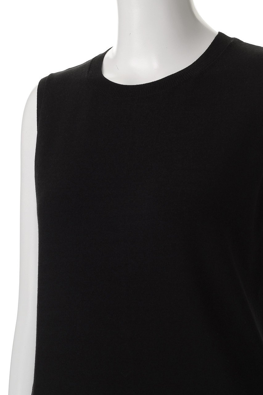 【アナイ/ANAYI】のシルクコットンボックスノースリーブ 人気、トレンドファッション・服の通販 founy(ファニー) 　ファッション　Fashion　レディースファッション　Fashion for Women　トップス・カットソー　Cut & Sew Tops　ニット　Knit Tops & Sweaters　キャミソール&ノースリーブ　Camisoles & Sleeveless Tops　カジュアルプルオーバー・ニットトップス　Pullovers & Knit Tops / Casual Pullovers　なめらか　Smooth, Silky Texture　シルク　Silk, 100% Silk　シンプル　Simple, Minimal　デニム　Denim, Jeans Material　ノースリーブ　Sleeveless, No-Sleeve　ボトム　Bottoms, Lower Wear　再入荷　Restock / Back in Stock　夏　Summer　春　Spring　S/S・春夏　SS, Spring/Summer, Warm Season　other-5|ID: prp329100004497730 ipo3291000000035051961