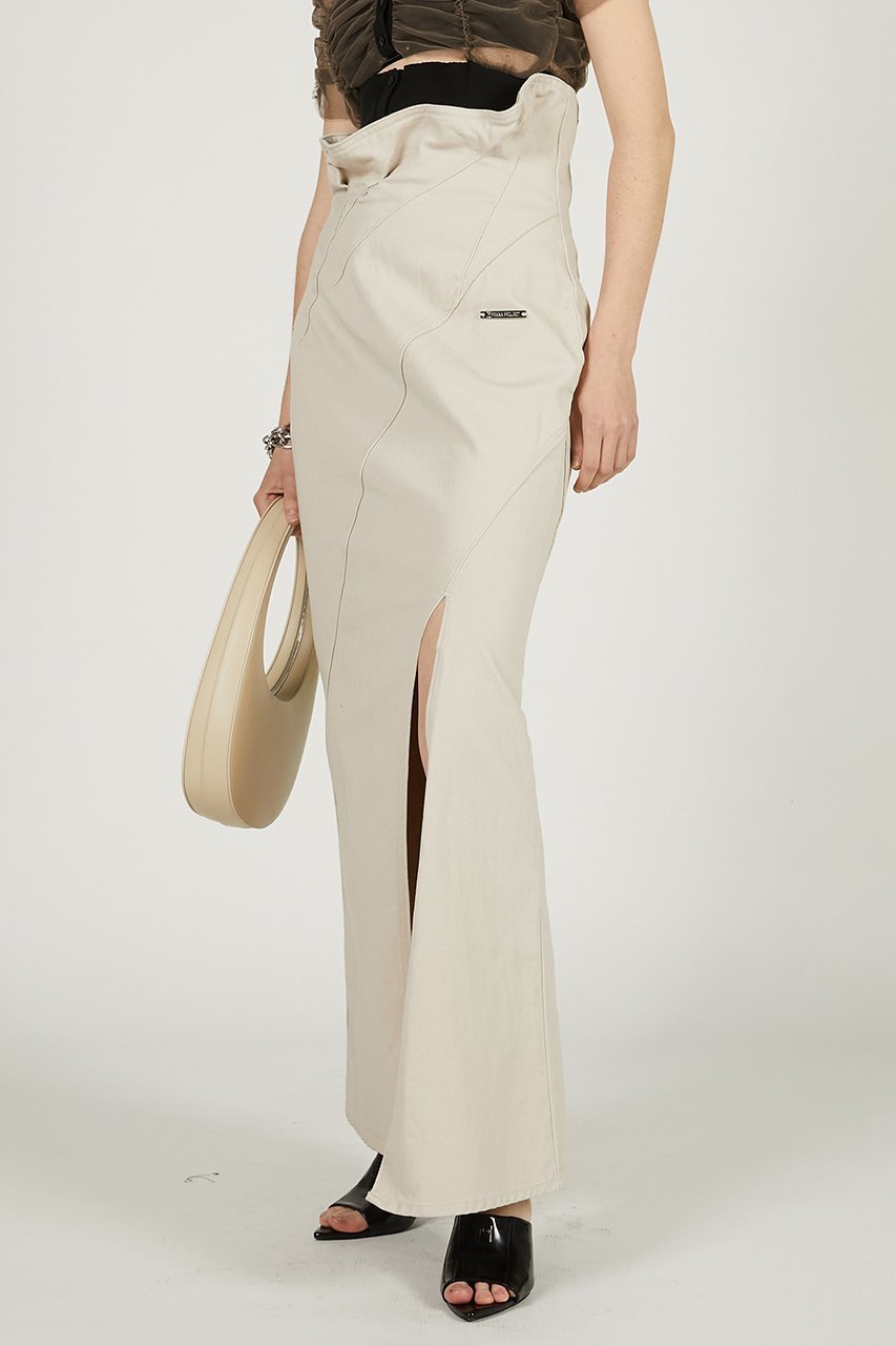 【プランク プロジェクト/PRANK PROJECT】のスカルプテッドマキシスカート / Sculpted Maxi Skirt 人気、トレンドファッション・服の通販 founy(ファニー) 　ファッション　Fashion　レディースファッション　Fashion for Women　スカート　Skirts　ロングスカート　Long Skirts / Maxi & Midi Skirts　おすすめ　Recommended / Our Picks　ストーン　Stone, Gem-Like　ツイル　Twist, Twisted Detail　パターン　Pattern, Design Print　フォルム　Silhouette, Form　ランダム　Random, Irregular　ロング　Long, Long-Length　other-8|ID: prp329100004497736 ipo3291000000032812650