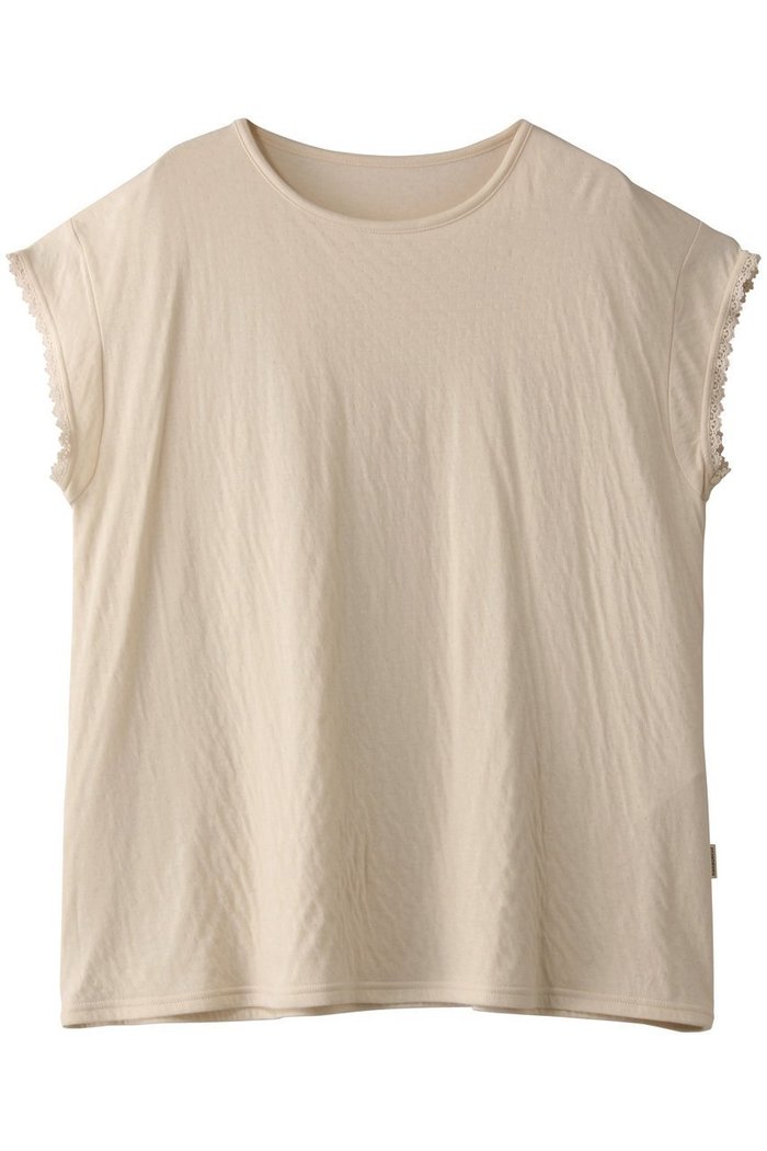 【ナナデコール/nanadecor】のリリー半袖トップス インテリア・キッズ・メンズ・レディースファッション・服の通販 founy(ファニー) https://founy.com/ ファッション Fashion レディースファッション Fashion for Women トップス・カットソー Cut & Sew Tops シャツ・ブラウス・オフィスカジュアル Elegant Blouses & Button-Ups ロングTシャツ・Tシャツ Longline T-Shirts & Tees カットソー・ベーシックTシャツ Cut-and-Sewn Tops / Stretch Tees & Basics ショート Short, Short Length スリーブ Sleeve, Long Sleeve / Short Sleeve ハーフ Half, Half-Length レース Lace, Lace Fabric 半袖 Short Sleeve, Half Sleeve |ID: prp329100004497738 ipo3291000000032814536