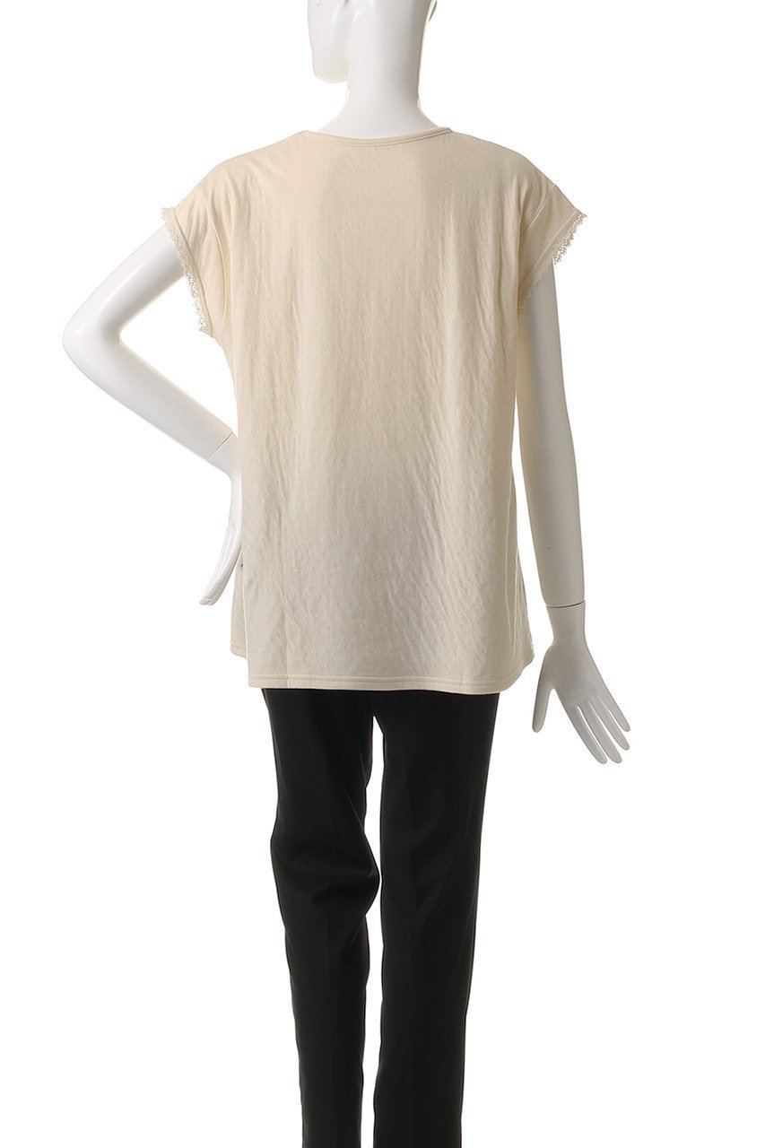 【ナナデコール/nanadecor】のリリー半袖トップス 人気、トレンドファッション・服の通販 founy(ファニー) 　ファッション　Fashion　レディースファッション　Fashion for Women　トップス・カットソー　Cut & Sew Tops　シャツ・ブラウス・オフィスカジュアル　Elegant Blouses & Button-Ups　ロングTシャツ・Tシャツ　Longline T-Shirts & Tees　カットソー・ベーシックTシャツ　Cut-and-Sewn Tops / Stretch Tees & Basics　ショート　Short, Short Length　スリーブ　Sleeve, Long Sleeve / Short Sleeve　ハーフ　Half, Half-Length　レース　Lace, Lace Fabric　半袖　Short Sleeve, Half Sleeve　other-4|ID: prp329100004497738 ipo3291000000035864656