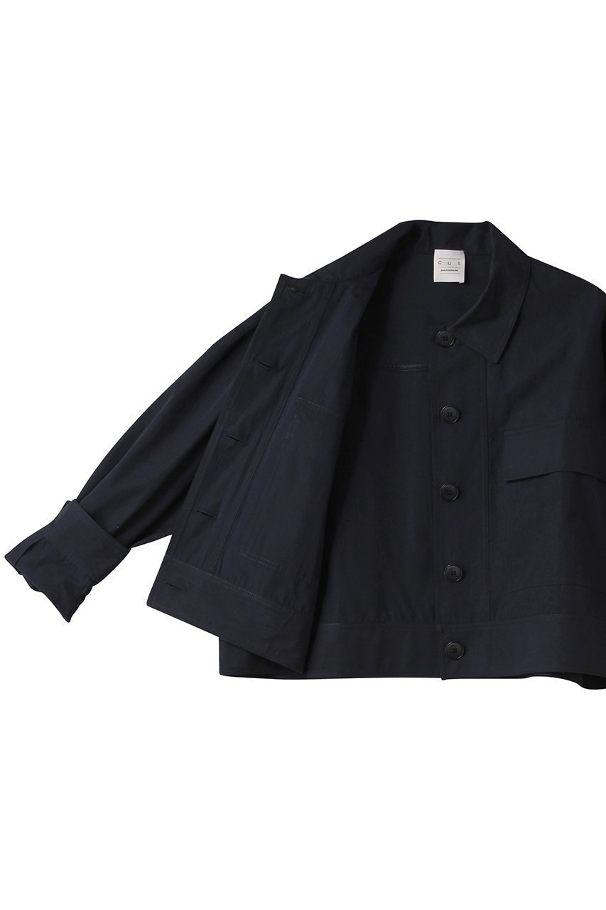 【サードマガジン/THIRD MAGAZINE】の【cus】コットンボクシージャケット 人気、トレンドファッション・服の通販 founy(ファニー) 　ファッション　Fashion　レディースファッション　WOMEN　アウター　Coat Outerwear　ジャケット　Jackets　ショート　Short　ジャケット　Jacket　トレンド　Trend　フラップ　Flap　ポケット　Pocket　リネン　Linen　NEW・新作・新着・新入荷　New Arrivals　other-6|ID: prp329100004497739 ipo3291000000031729615