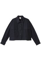 【サードマガジン/THIRD MAGAZINE】の【cus】コットンボクシージャケット 人気、トレンドファッション・服の通販 founy(ファニー) ファッション Fashion レディースファッション Fashion for Women アウター Coat / Outerwear Collection レディースジャケット・軽アウター Jackets ショート Short, Short Length ジャケット Jacket, Outerwear トレンド Trend, Trending Now フラップ Flap, Flap Pocket ポケット Pocket, Pocket Detail リネン Linen, Linen Fabric thumbnail ネイビー|ID: prp329100004497739 ipo3291000000032707648