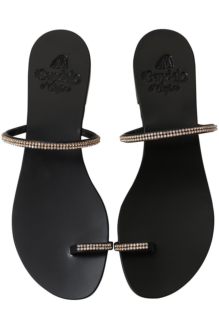 【ジェイドット/j.】の【IL SANDALO】トゥリングサンダル 人気、トレンドファッション・服の通販 founy(ファニー) 　ファッション　Fashion　レディースファッション　Fashion for Women　サンダル　Sandals, Summer Shoes　ビジュー　Bijou, Jewel-like Accent　ビーチ　Beach, Seaside　フラット　Flat, Flat Shoes　ラップ　Wrap, Wrap Design　リゾート　Resort, Vacation Style　リュクス　Luxury, Elegant, High-End, Chic　 other-1|ID: prp329100004499177 ipo3291000000036906143