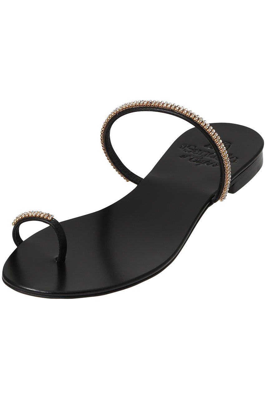 【ジェイドット/j.】の【IL SANDALO】トゥリングサンダル 人気、トレンドファッション・服の通販 founy(ファニー) 　ファッション　Fashion　レディースファッション　Fashion for Women　サンダル　Sandals, Summer Shoes　ビジュー　Bijou, Jewel-like Accent　ビーチ　Beach, Seaside　フラット　Flat, Flat Shoes　ラップ　Wrap, Wrap Design　リゾート　Resort, Vacation Style　リュクス　Luxury, Elegant, High-End, Chic　other-4|ID: prp329100004499177 ipo3291000000036906147