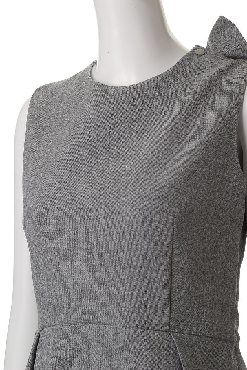 【ティーチ/TEECHI】のバックリボンワンピース 人気、トレンドファッション・服の通販 founy(ファニー) 　ファッション　Fashion　レディースファッション　Fashion for Women　ワンピース　Dresses　チュニック　Tunic Tops & Dresses　チュニック　Tunic, Long Top　ノースリーブ　Sleeveless, No-Sleeve　パーティ　Party, Party Style　モダン　Modern, Contemporary　リボン　Ribbon, Bow　リラックス　Relax, Relaxed Fit　エレガント 上品　Elegant　other-5|ID: prp329100004499179 ipo3291000000032792164