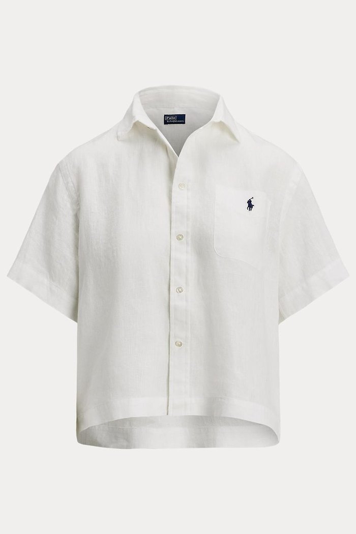 【ラルフローレン/RALPH LAUREN】の【POLO RALPH LAUREN】リネン ショートスリーブ シャツ インテリア・キッズ・メンズ・レディースファッション・服の通販 founy(ファニー) https://founy.com/ ファッション Fashion レディースファッション WOMEN トップス・カットソー Tops/Tshirt シャツ/ブラウス Shirts/Blouses ショート Short シンプル Simple スリーブ Sleeve デニム Denim リネン Linen エレガント 上品 Elegant 半袖 Short Sleeve 夏 Summer |ID: prp329100004499180 ipo3291000000031741479