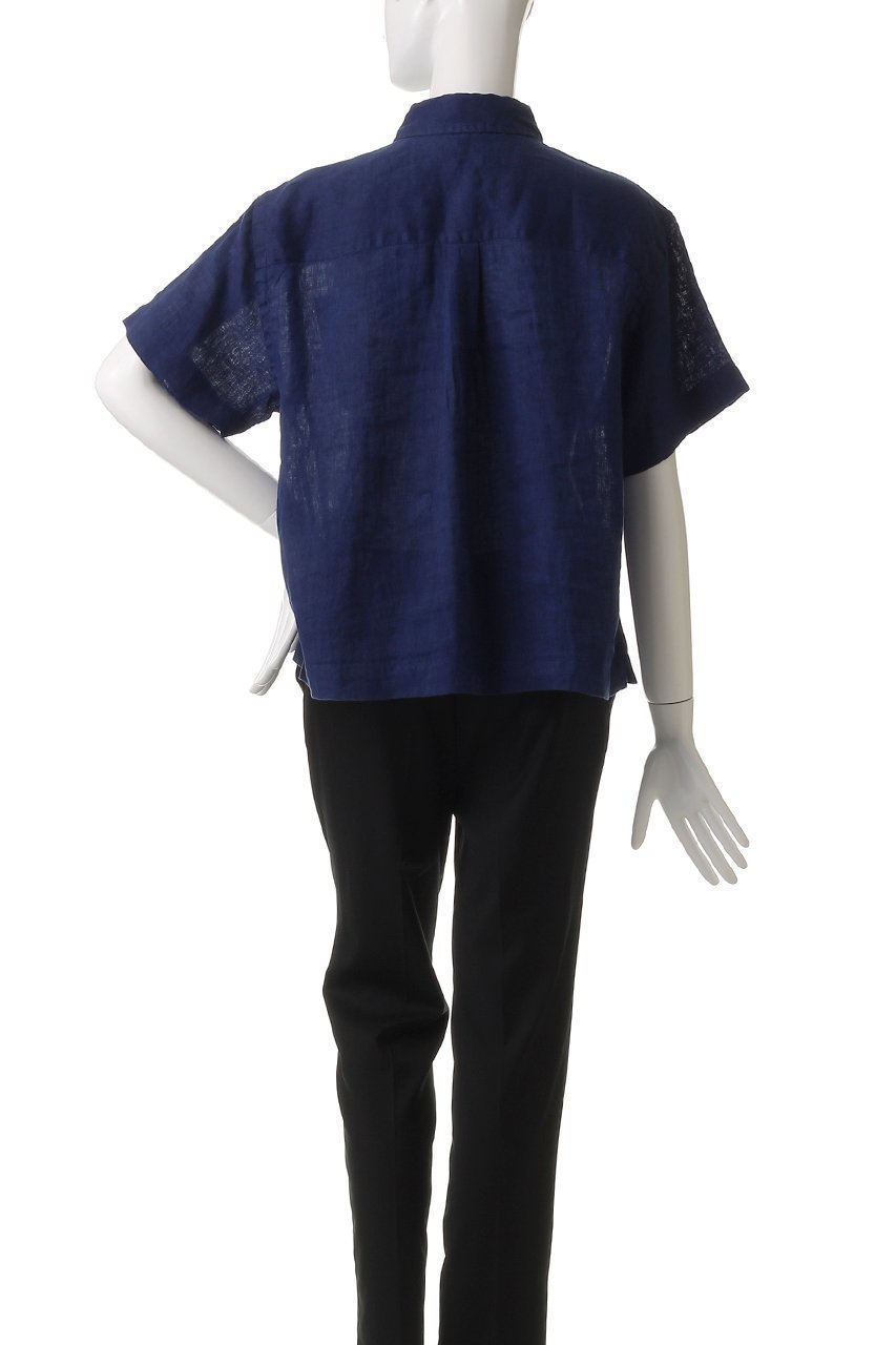 【ラルフローレン/RALPH LAUREN】の【POLO RALPH LAUREN】リネン ショートスリーブ シャツ 人気、トレンドファッション・服の通販 founy(ファニー) 　ファッション　Fashion　レディースファッション　Fashion for Women　トップス・カットソー　Cut & Sew Tops　シャツ・ブラウス・オフィスカジュアル　Elegant Blouses & Button-Ups　ショート　Short, Short Length　シンプル　Simple, Minimal　スリーブ　Sleeve, Long Sleeve / Short Sleeve　デニム　Denim, Jeans Material　リネン　Linen, Linen Fabric　エレガント 上品　Elegant　半袖　Short Sleeve, Half Sleeve　夏　Summer　other-4|ID: prp329100004499180 ipo3291000000032908947