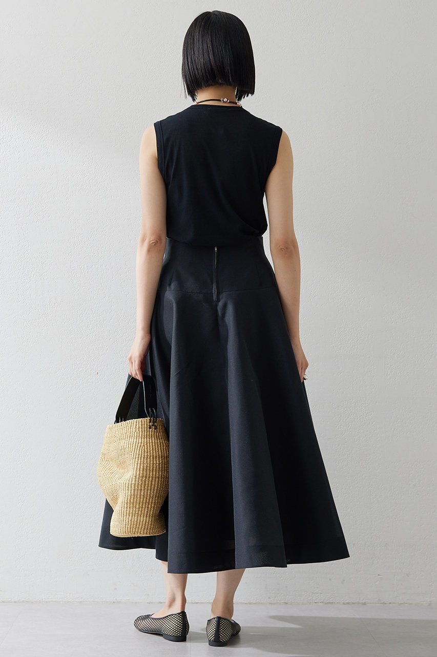 【ウィムガゼット/Whim Gazette】のキリカエフレアスカート 人気、トレンドファッション・服の通販 founy(ファニー) 　ファッション　Fashion　レディースファッション　WOMEN　スカート　Skirt　Aライン/フレアスカート　Flared A-Line Skirts　ロングスカート　Long Skirt　おすすめ　Recommend　エレガント 上品　Elegant　オーガンジー　Organdy　シルク　Silk　フレア　Flare　ロング　Long　NEW・新作・新着・新入荷　New Arrivals　other-5|ID: prp329100004499183 ipo3291000000031741511
