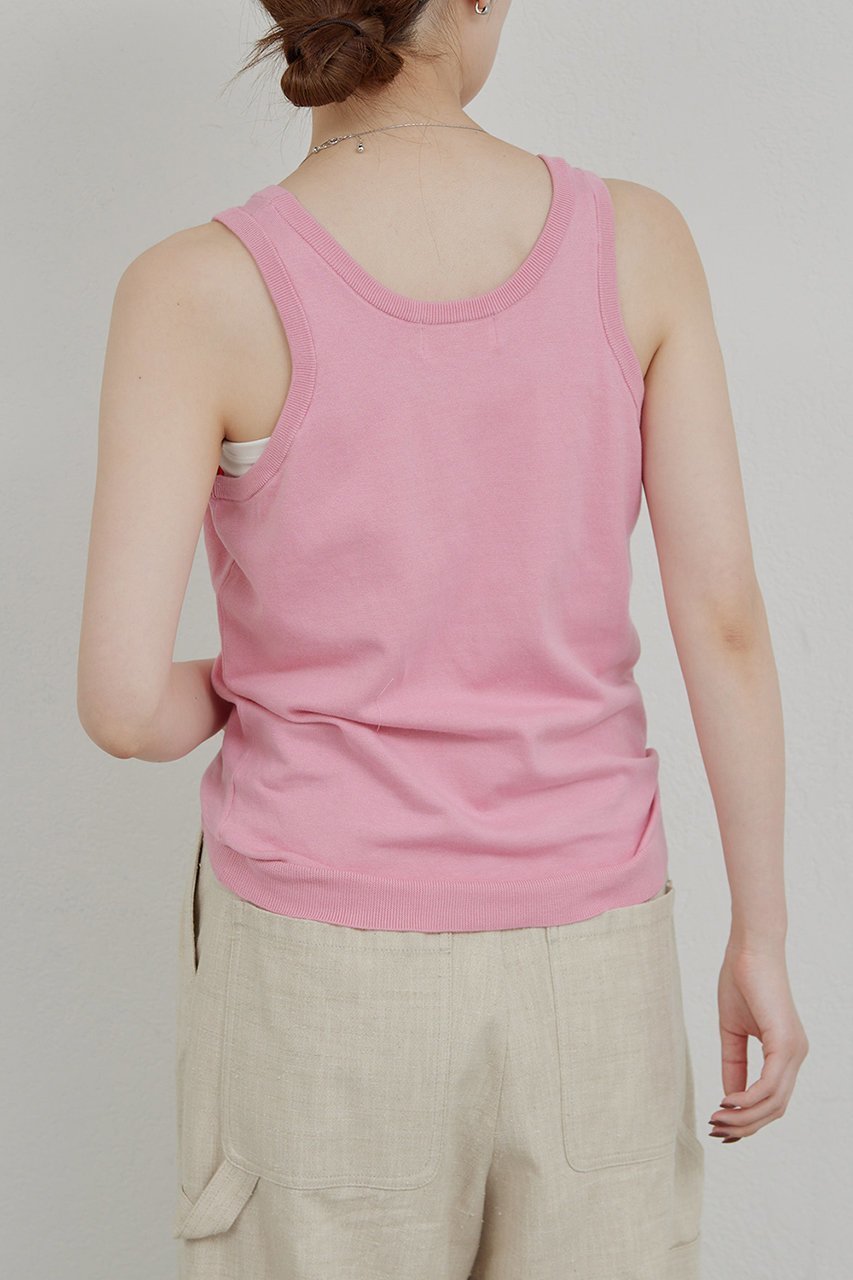 【ガリャルダガランテ/GALLARDAGALANTE】の【HERITANOVUM】シーアイランドコットンタンクトップ 人気、トレンドファッション・服の通販 founy(ファニー) 　ファッション　Fashion　レディースファッション　WOMEN　トップス・カットソー　Tops/Tshirt　キャミソール / ノースリーブ　No Sleeves　シャツ/ブラウス　Shirts/Blouses　ロング / Tシャツ　T-Shirts　カットソー　Cut and Sewn　アメリカン　American　インナー　Inner　キャミソール　Camisole　ジャケット　Jacket　スタンダード　Standard　スリーブ　Sleeve　タンク　Tank　ベーシック　Basic　NEW・新作・新着・新入荷　New Arrivals　other-8|ID: prp329100004499185 ipo3291000000031741532