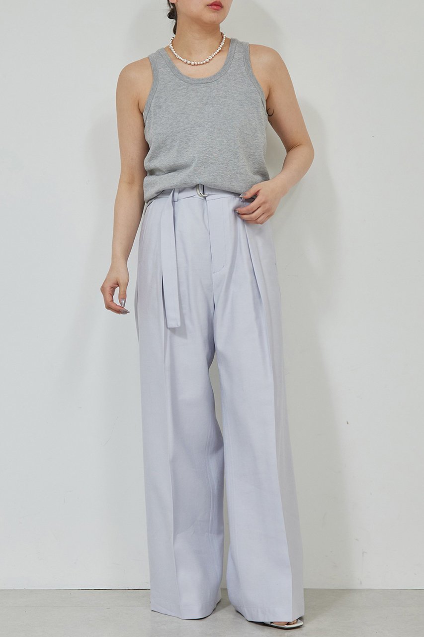 【ガリャルダガランテ/GALLARDAGALANTE】の【HERITANOVUM】ベルトワイドパンツ 人気、トレンドファッション・服の通販 founy(ファニー) 　ファッション　Fashion　レディースファッション　Fashion for Women　パンツ　Pants & Trousers　ベルト&ウエストマーク　Belts & Waist Accessories　ワイド　Wide, Wide Fit　ビジネス 仕事 通勤　Business / Work / Commuting　other-2|ID: prp329100004499186 ipo3291000000032810750