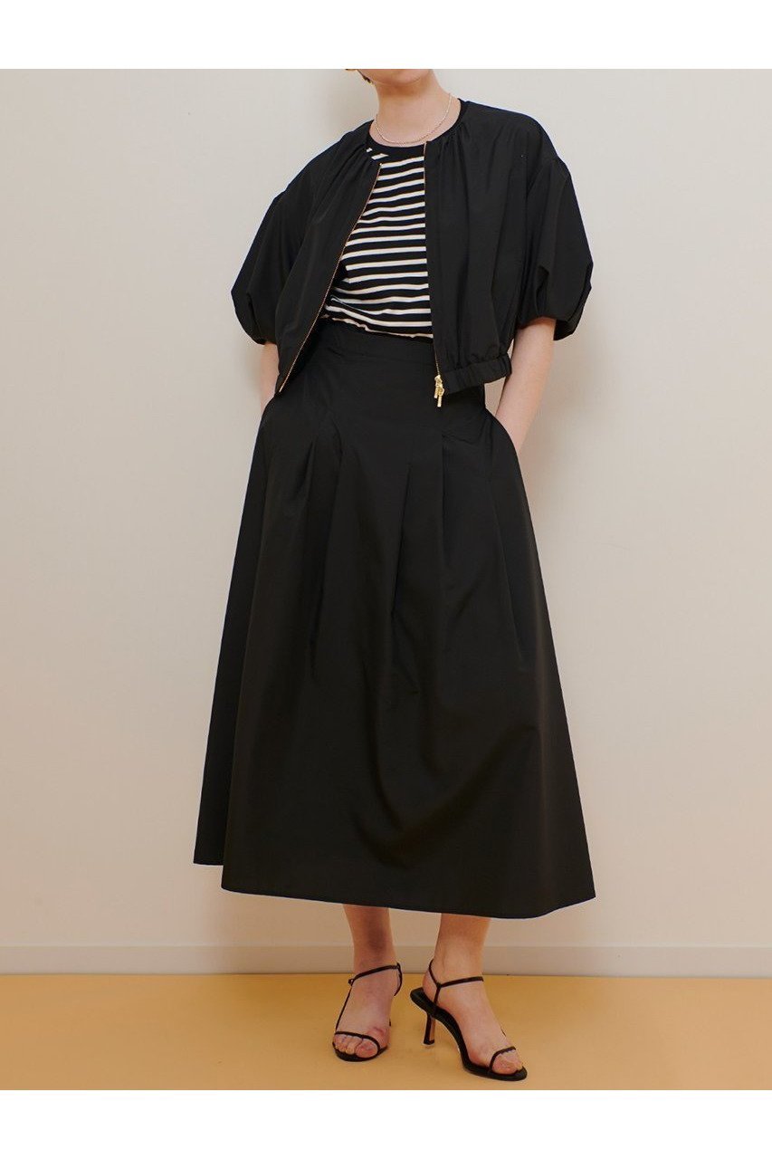【アルアバイル/allureville】のマットタフタショートブルゾン 人気、トレンドファッション・服の通販 founy(ファニー) 　ファッション　Fashion　レディースファッション　WOMEN　アウター　Coat Outerwear　ジャケット　Jackets　ブルゾン　Blouson/Jackets　おすすめ　Recommend　ジャケット　Jacket　セットアップ　Set Up　タフタ　Taffeta　ブルゾン　Blouson　NEW・新作・新着・新入荷　New Arrivals　春　Spring　other-3|ID: prp329100004499191 ipo3291000000031741583