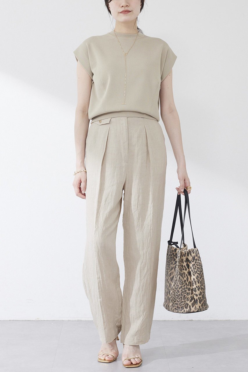 【ウィムガゼット/Whim Gazette】のクルーネックノースリーブプルオーバー 人気、トレンドファッション・服の通販 founy(ファニー) 　ファッション　Fashion　レディースファッション　WOMEN　トップス・カットソー　Tops/Tshirt　ニット　Knit Tops　キャミソール / ノースリーブ　No Sleeves　プルオーバー　Pullover　インド　India　シンプル　Simple　なめらか　Smooth　バランス　Balance　ベーシック　Basic　ボトム　Bottom　エレガント 上品　Elegant　NEW・新作・新着・新入荷　New Arrivals　other-2|ID: prp329100004499192 ipo3291000000031741592