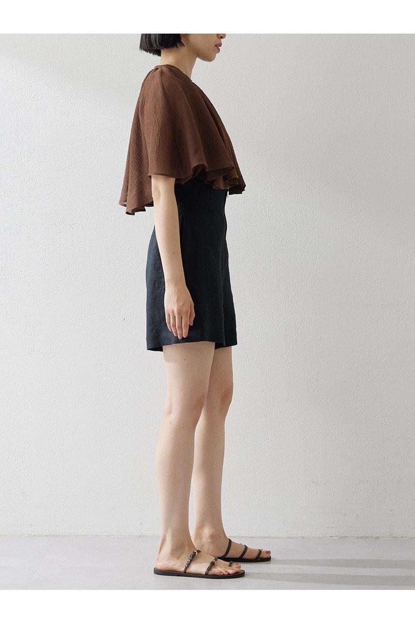 【ウィムガゼット/Whim Gazette】のケープブラウス 人気、トレンドファッション・服の通販 founy(ファニー) 　ファッション　Fashion　レディースファッション　Fashion for Women　トップス・カットソー　Cut & Sew Tops　シャツ・ブラウス・オフィスカジュアル　Elegant Blouses & Button-Ups　エレガント 上品　Elegant　ショート　Short, Short Length　スリーブ　Sleeve, Long Sleeve / Short Sleeve　ボトム　Bottoms, Lower Wear　other-5|ID: prp329100004499196 ipo3291000000031741649
