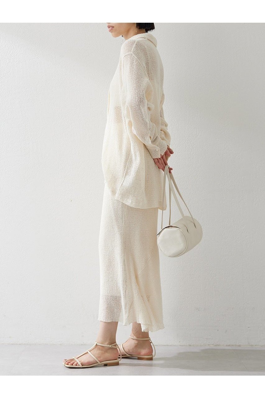【ウィムガゼット/Whim Gazette】のメッシュカラミスカート 人気、トレンドファッション・服の通販 founy(ファニー) 　ファッション　Fashion　レディースファッション　WOMEN　スカート　Skirt　ロングスカート　Long Skirt　おすすめ　Recommend　セットアップ　Set Up　フレア　Flare　マーメイド　Mermaid　メッシュ　Mesh　レース　Race　ロング　Long　夏　Summer　NEW・新作・新着・新入荷　New Arrivals　春　Spring　S/S・春夏　Ss・Spring/Summer　other-3|ID: prp329100004499200 ipo3291000000031741671