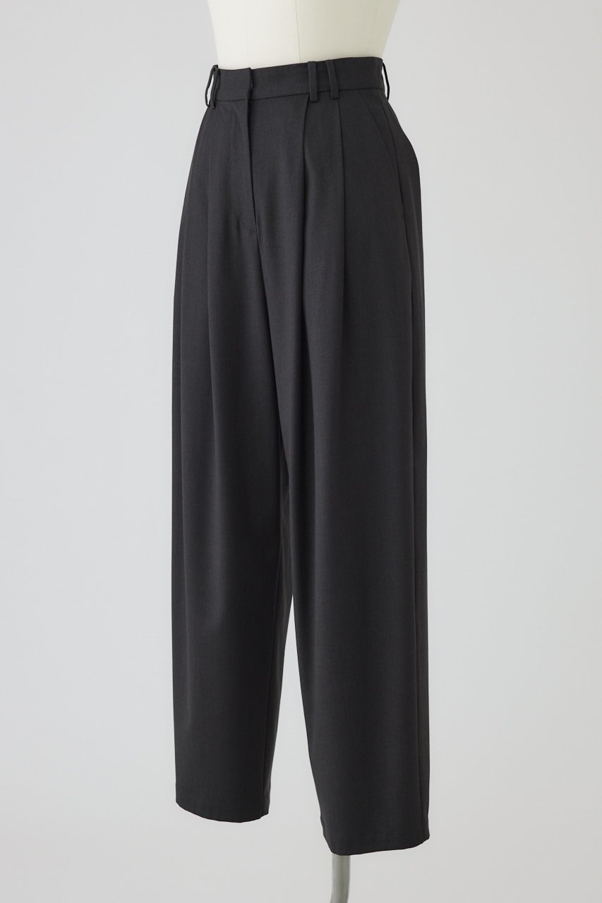 【リムアーク/RIM.ARK】のW tuck wide slacks/パンツ 人気、トレンドファッション・服の通販 founy(ファニー) ファッション Fashion レディースファッション Fashion for Women パンツ Pants & Trousers クール Cool, Chic ストレッチ Stretch, Stretchy Fabric スラックス Slacks, Dress Pants テーパード Tapered, Tapered Pants ドレープ Drape, Draping Fabric マニッシュ Mannish, Boyish ワイド Wide, Wide Fit other-2|ID: prp329100004499202 ipo3291000000032916312