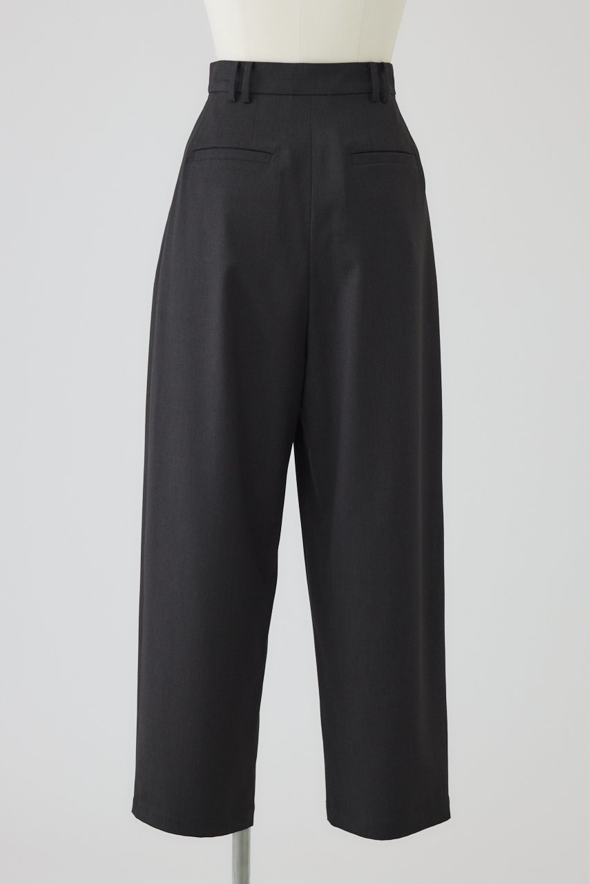 【リムアーク/RIM.ARK】のW tuck wide slacks/パンツ 人気、トレンドファッション・服の通販 founy(ファニー) ファッション Fashion レディースファッション Fashion for Women パンツ Pants & Trousers クール Cool, Chic ストレッチ Stretch, Stretchy Fabric スラックス Slacks, Dress Pants テーパード Tapered, Tapered Pants ドレープ Drape, Draping Fabric マニッシュ Mannish, Boyish ワイド Wide, Wide Fit other-4|ID: prp329100004499202 ipo3291000000032916330