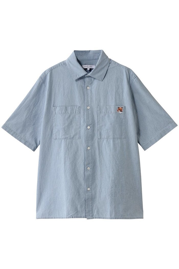 【メゾン キツネ/MAISON KITSUNE / MEN】の【MEN】RELAXED SHORT SLEEVE シャツ インテリア・キッズ・メンズ・レディースファッション・服の通販 founy(ファニー) https://founy.com/ ファッション Fashion メンズファッション Fashion for Men ショート Short, Short Length スリーブ Sleeve, Long Sleeve / Short Sleeve フォックス Fox, Fox Fur リラックス Relax, Relaxed Fit 夏 Summer 春 Spring S/S・春夏 SS, Spring/Summer, Warm Season 羽織 Haori, Light Jacket |ID: prp329100004499215 ipo3291000000032908980