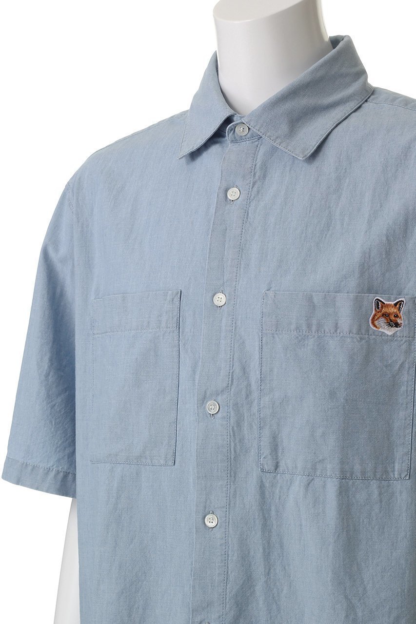 【メゾン キツネ/MAISON KITSUNE / MEN】の【MEN】RELAXED SHORT SLEEVE シャツ 人気、トレンドファッション・服の通販 founy(ファニー) 　ファッション　Fashion　メンズファッション　Fashion for Men　ショート　Short, Short Length　スリーブ　Sleeve, Long Sleeve / Short Sleeve　フォックス　Fox, Fox Fur　リラックス　Relax, Relaxed Fit　夏　Summer　春　Spring　S/S・春夏　SS, Spring/Summer, Warm Season　羽織　Haori, Light Jacket　other-5|ID: prp329100004499215 ipo3291000000032908995