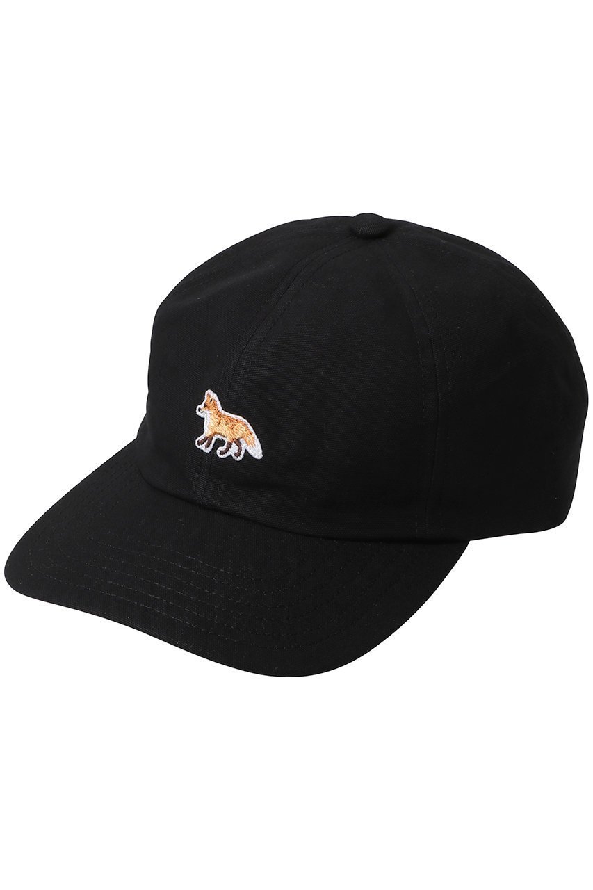 【メゾン キツネ/MAISON KITSUNE】の【UNISEX】BABY FOX 6P キャップ インテリア・キッズ・メンズ・レディースファッション・服の通販 founy(ファニー) 　ファッション　Fashion　レディースファッション　Fashion for Women　キャップ&ハット　Hats & Caps　ユニセックス　Unisex, Genderless　キャップ　Cap, Baseball Cap　シンプル　Simple, Minimal　デニム　Denim, Jeans Material　フェミニン　Feminine, Girly　フロント　Front, Front Design　帽子　Hat, Headwear　ブラック|ID: prp329100004499218 ipo3291000000032801288