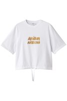 【メゾン キツネ/MAISON KITSUNE】のBUBBLE LOGO DRAWSTRING COMFORT Tシャツ 人気、トレンドファッション・服の通販 founy(ファニー) ファッション Fashion レディースファッション WOMEN トップス・カットソー Tops/Tshirt シャツ/ブラウス Shirts/Blouses ロング / Tシャツ T-Shirts カットソー Cut and Sewn ショート Short シンプル Simple スリーブ Sleeve デニム Denim トレンド Trend ドローストリング Drawstring バランス Balance ボトム Bottom モコモコ Fluffy |ID:prp329100004499220