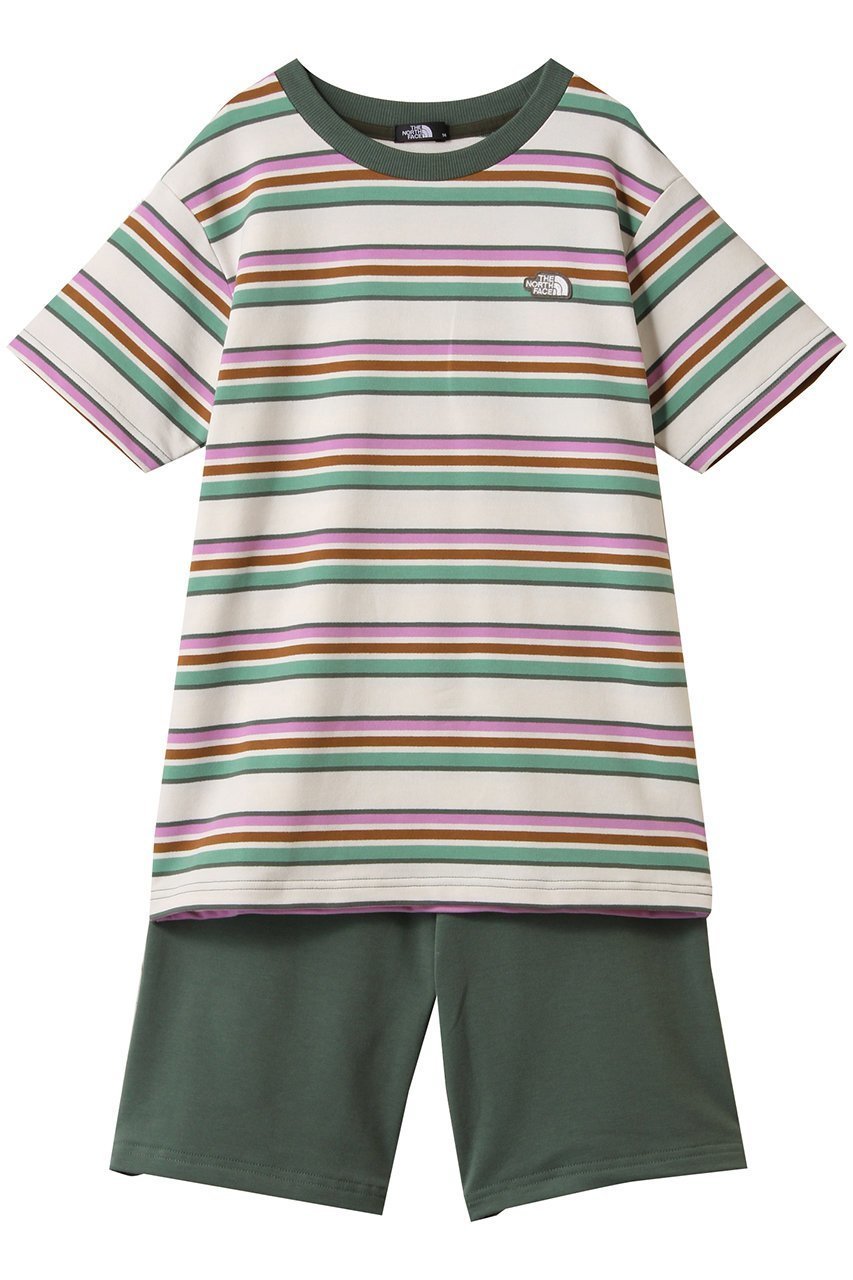 【ザ ノース フェイス/THE NORTH FACE / KIDS】の【KIDS】キッズ ショートスリーブボーダーテントティー&ショート 人気、トレンドファッション・服の通販 founy(ファニー) 　ファッション　Fashion　キッズファッション　Fashion for Kids　トップス・カットソー　Cut & Sew Tops　ショート　Short, Short Length　ハーフ　Half, Half-Length　リラックス　Relax, Relaxed Fit　今夏　This Summer　夏　Summer　 other-1|ID: prp329100004499221 ipo3291000000032840175